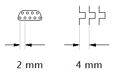 recommended spacing of outlets